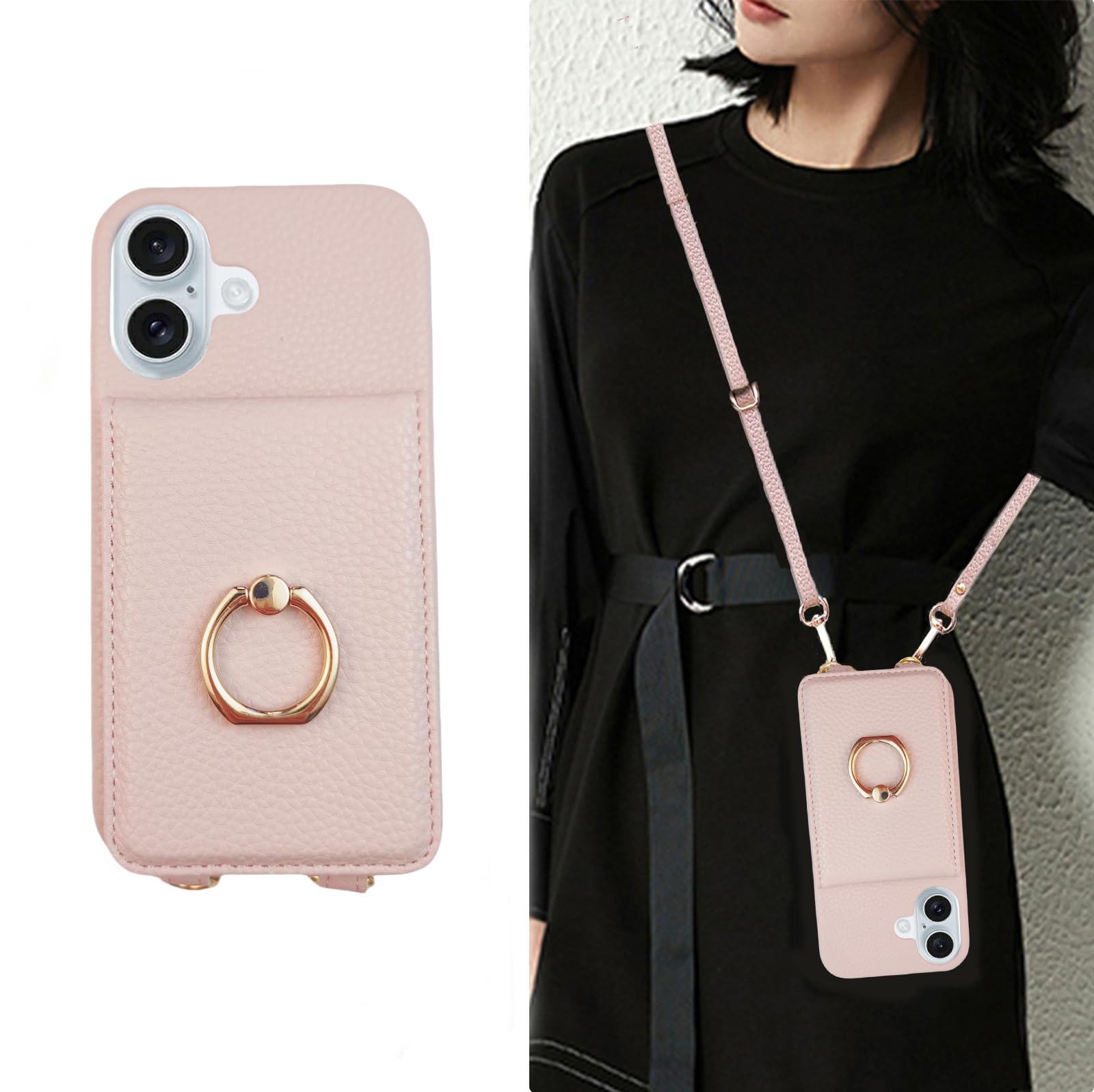 クレージュ ケース 新品未使用美品 Amazon.co.jp: 可愛い iPhone16 ケース ショルダー 薄型 かわいい